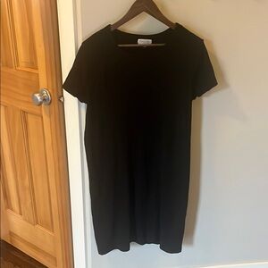 Michael Stars ribbed Classic Black Women's Dress size L